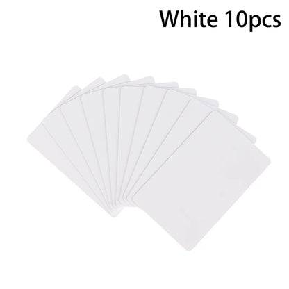 NFC215 Black White Cards Rewritable NFC NT-AG215 PVC Cards Blank Easy Convenient Programmable NFC Business Card