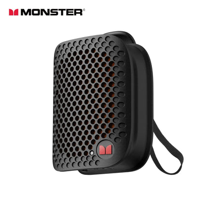 Monster M3 Magnetic Clip-On Mini BT V5.4 Portable Outdoor Jobsite Wearable Wireless Bluetooth Speakers with Bass Altavoz Mic