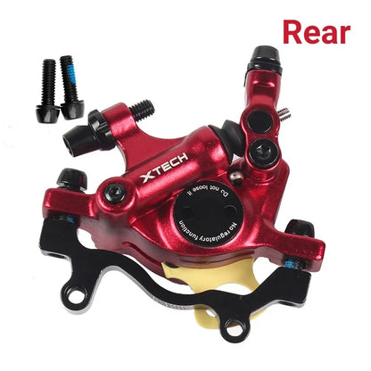 ZOOM HB-100 XTECH MTB  Hydraulic Disc Brake Kit for Mountain/Electric Folding Bike Front Rear Clamps Bicycle Accessories