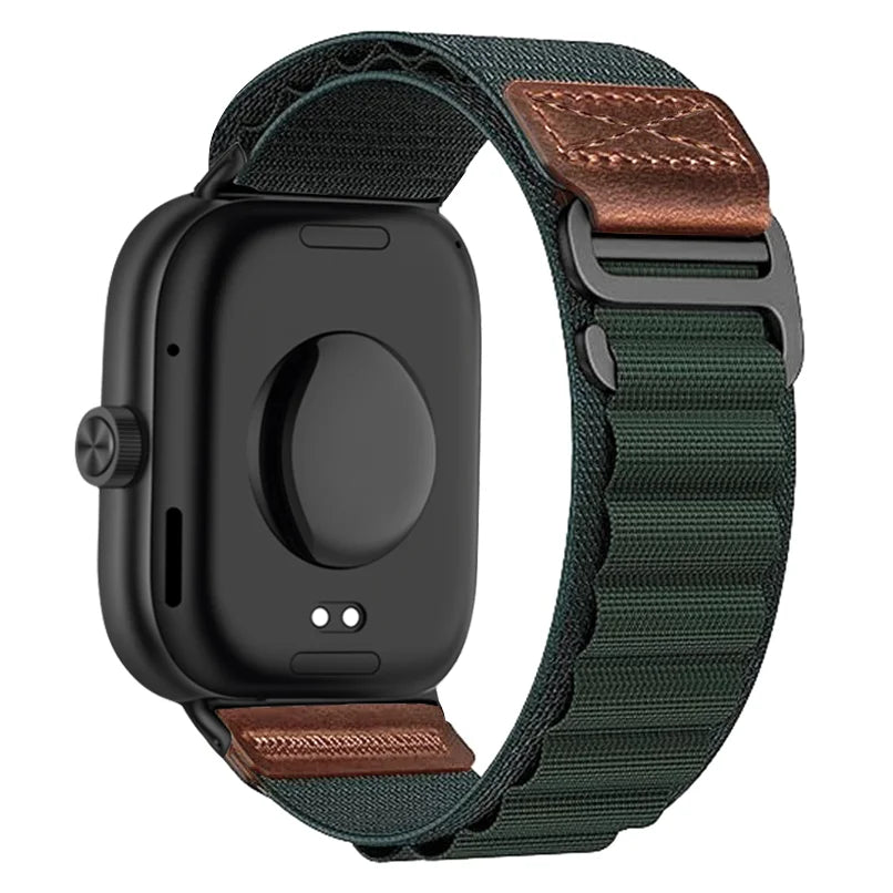 Nylon Strap for Redmi Watch 6 Active 6 Lite 6 5 4 Parachute Magnetic Buckle Elastic Wristband Xiaomi Mi Band 10 Pro 9 Pro 8 Pro