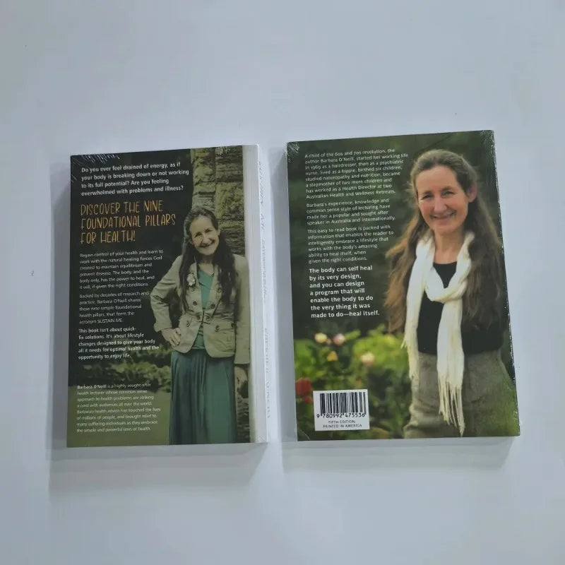 Sustain Me & Self Heal By Design Barbara O'Neill Books Natural Remedies Health Care Handbook Self‑Help English Reading Book