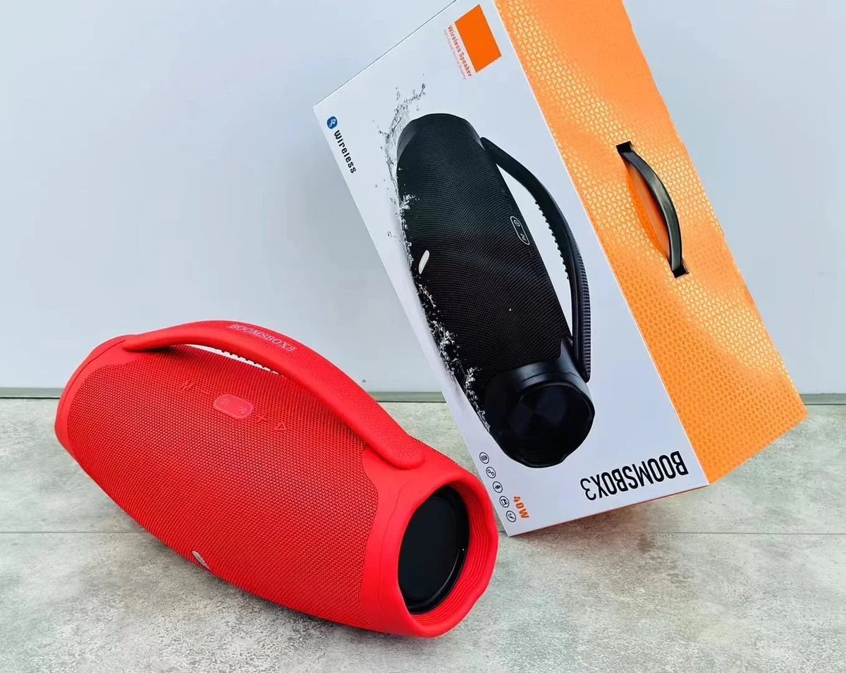 BOOMS BOX3 3rd Generation High-Power Bluetooth Speaker Portable Wireless Subwoofer 3D Stereo Surround Sound Column Music Center