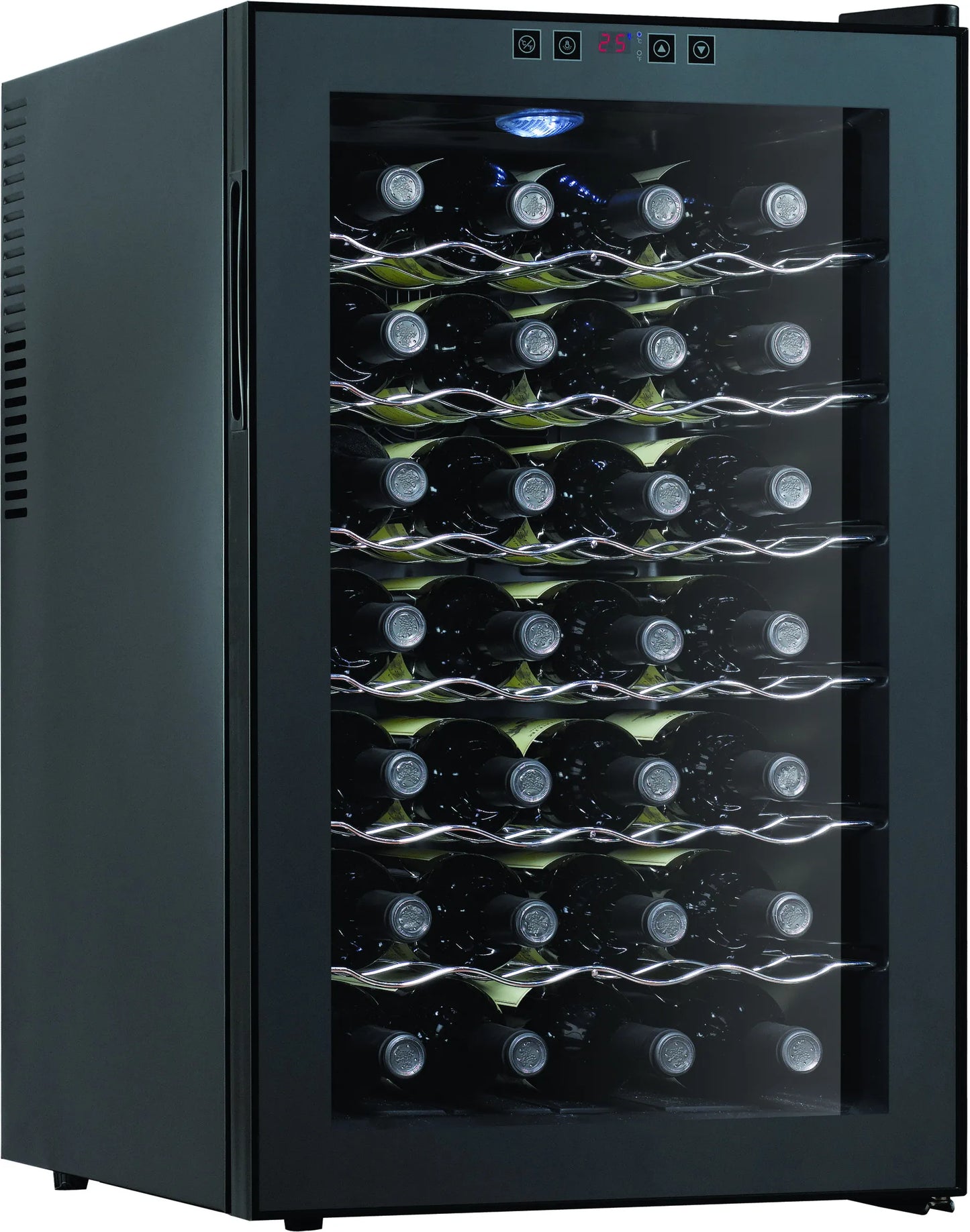 Airo 28 Bottle Mini Constant Temperature Electronic Wine Cabinet Absorption Mini Fridge
