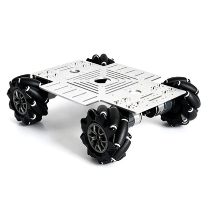 10-20Kg Load 330+240mm Big Plate 4WD Mecanum Wheel Robot Car with 12V Motor for Arduino ROS Robot Arm Chassis DIY Kit Toy Parts