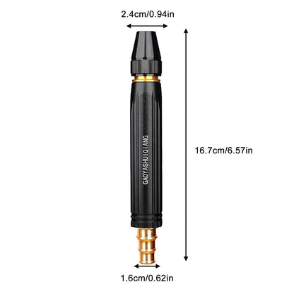 High Pressure Washing Water Gun Adjustable Nipple Type Portable Direct Spray Car Wash Nozzle Home Garden Shower Water Gun Tools