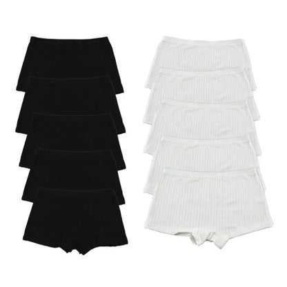 10PCS Fast Shipping M-XL 95% Cotton Boxer Shorts Women Sports Panties Yoga Panty for Female Underpants