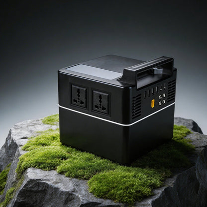 Portable Power Station 300W LiFePO4 Lithium Cell Camping Solar Generator Power Supply