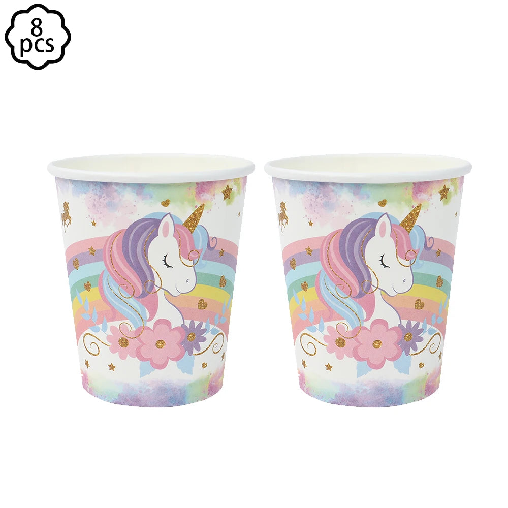 Rainbow Unicorn Balloon Unicorn Party Decor Supplies Unicorn Birthday Party Decoration Baby Shower Kids Girls Birthday Decor
