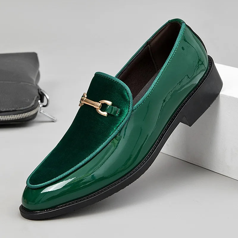luxury office shoes for man golden wedding dress loafers shoes for man formal shoes on for man official zapatos elegantes hombre