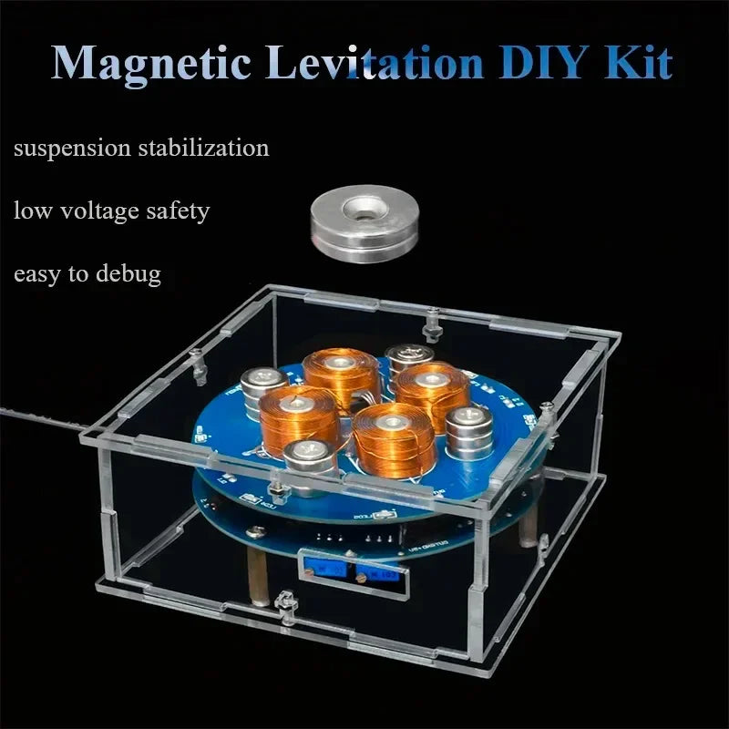 DIY Magnetic Levitation Kit Experiment PCB Soldering Project Practice Solder Assembly  50G/150G Load Magnet DIY Electronic Kit