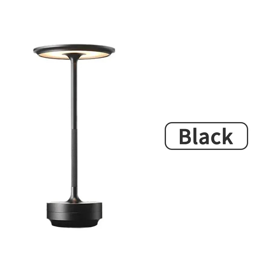 Wireless Table Lamp for Bedroom USB Rechargeable Touch Lamp Candle Creative Lamps Room Decoration Desk Lamp