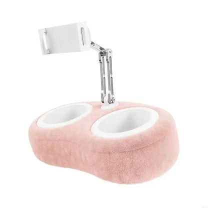 Tablet pillow stand, pillow stand for bed, phone, tablet, lap reading in bed, soft tablet stand, 1 pc.