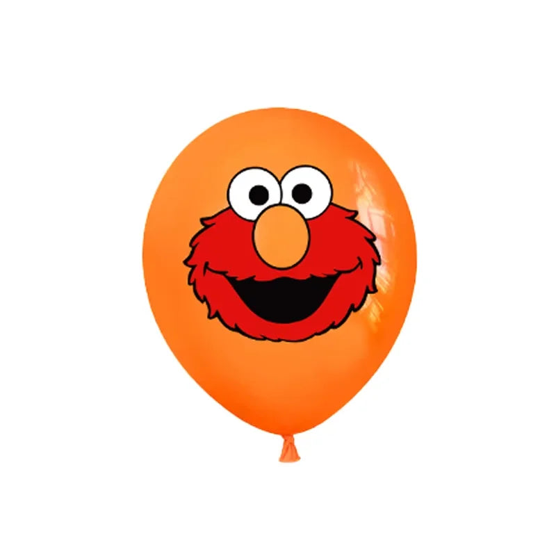 10pc The New Sesame Street 12Inch Latex Balloon Kids Birthday Party Decoration