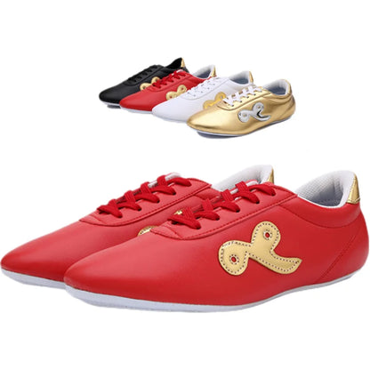 New Martial Arts Shoes Unisex Light Weight Men Women Tai Chi Wushu Shoe Soft Sole Leather Traditional Kung Fu Shoes
