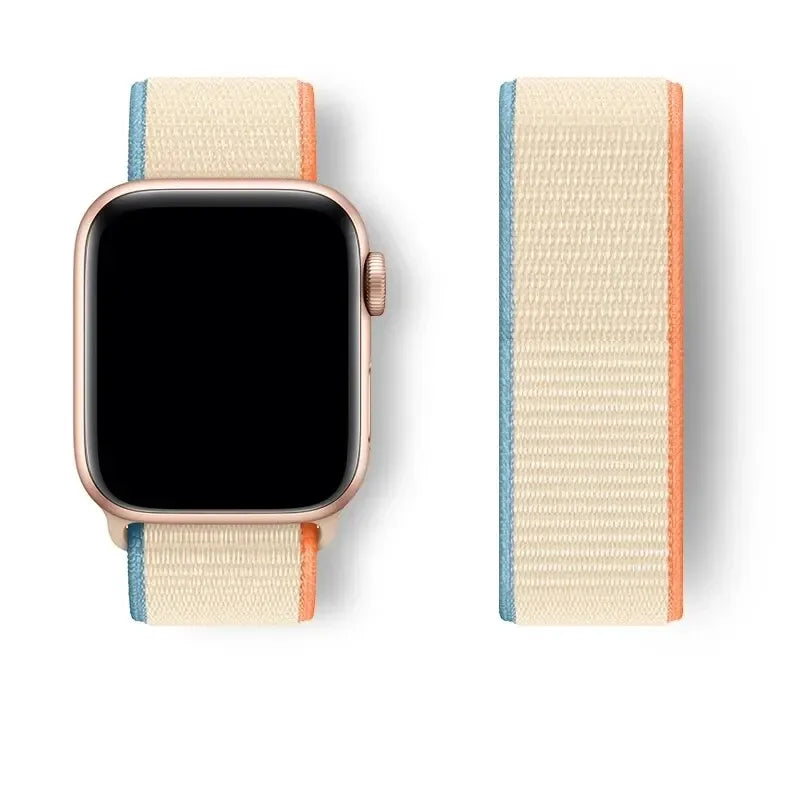 Nylon loop For Apple Watch Band Ultra-2 49mm 44mm 40mm 45mm 41mm Sport pride Bracelet iwatch Strap Series 9 8 se 7 6 5 4 3