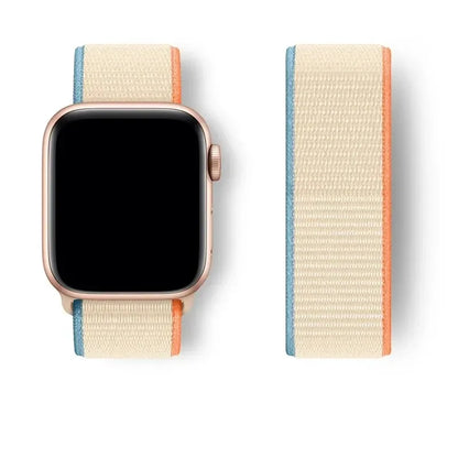 Nylon loop For Apple Watch Band Ultra-2 49mm 44mm 40mm 45mm 41mm Sport pride Bracelet iwatch Strap Series 9 8 se 7 6 5 4 3