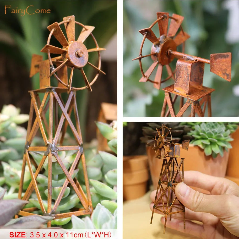 Miniature Garden Fairies Figurines Resin Mini Fairy Statue Figure Fairy Garden Ornaments Decorations Accessories