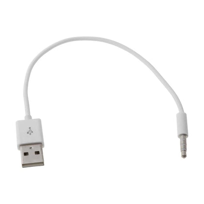 USB 3.5mm Data Sync Charging Cable Adapter for Apple iPod Shuffle 2nd #221