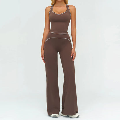 Yoga Suit 2PCS Women Tracksuits Sports Outfits Gym Clothes Running Sports Bra Suits Female Workout Yoga Clothes Athletic Wear