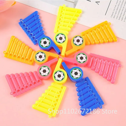 12/24/36Pcs Fun Whistle Harmonic Music Toys  Birthday Party Kindergarten Carnival Party Gifts Prize Gift Bag Treasure Box Filler