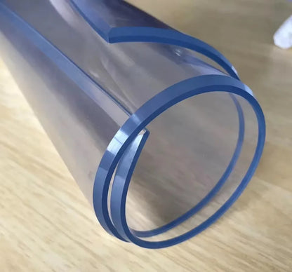 Transparent PVC table cloth frosted table top protective cover waterproof kitchen pattern oil table cloth glass soft cloth 3.0mm