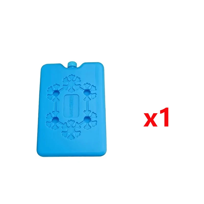 1-40Pcs Reusable Ice Pack Freezer Ice Cooler Bag Long-lasting Cooling Water Fill Box for Fresh Food Storage Refrigeration