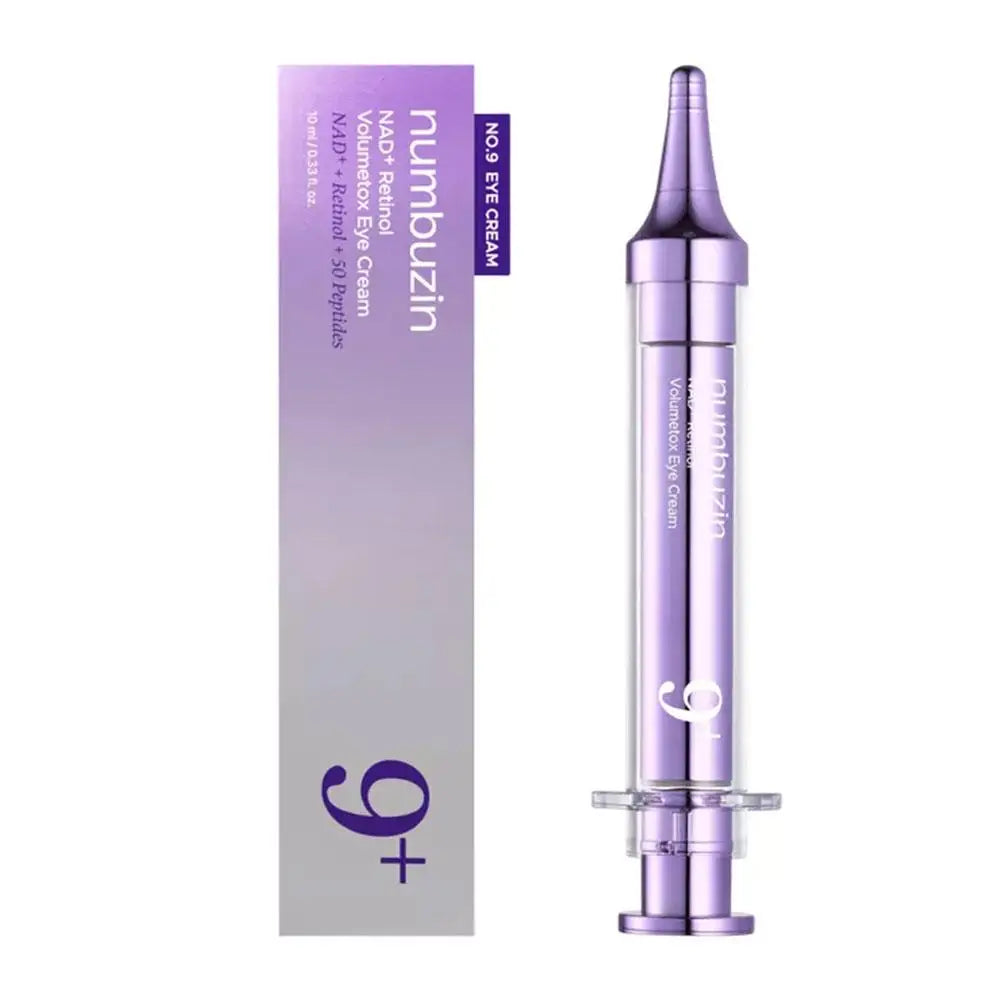 Numbuzin NO.9 NAD+Skincare Set - Retinal Volumetox Eye Cream, PDRN Glow Boosting Toner, BIO Lifting-sil Essence & Full Face Mask