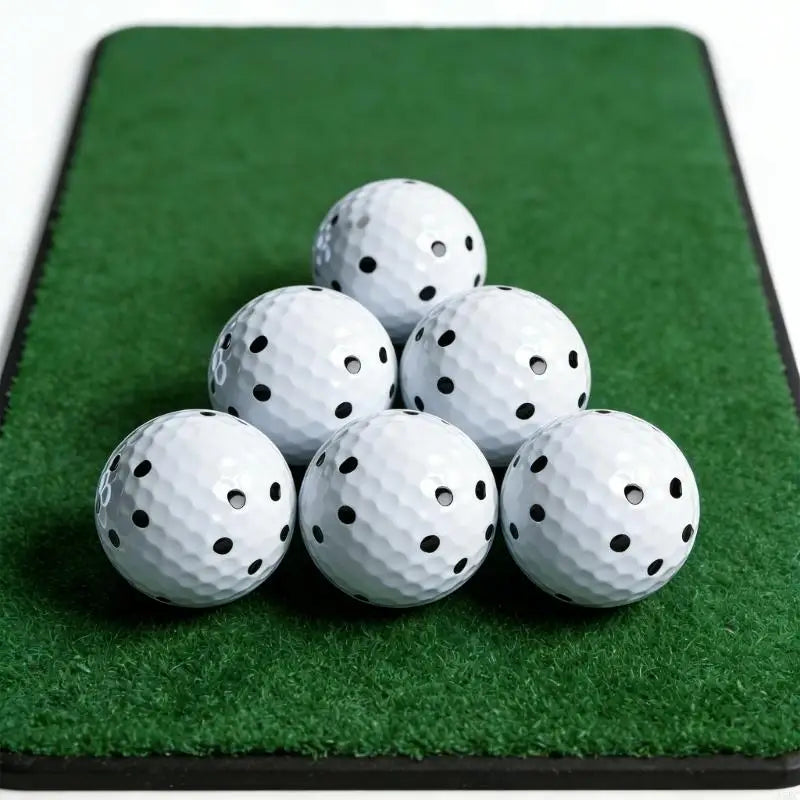 3Pcs Professional Golf Simulator Training Ball Double Layer Structure Enduring
