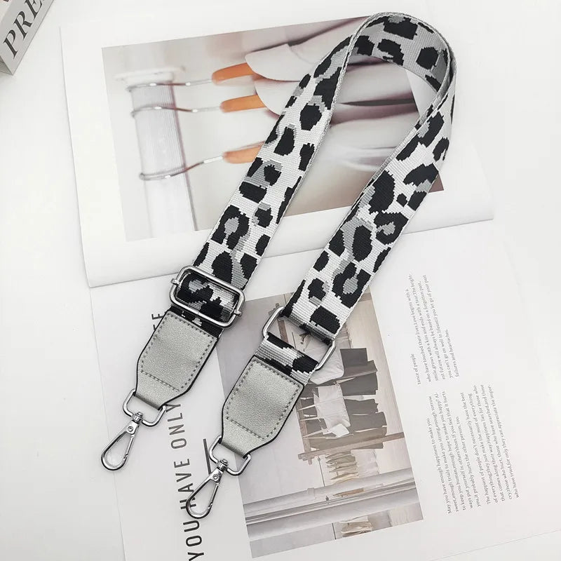 Bag Shoulder Strap Accessories Women's Bag Single Buy Extended Shoulder Crossbody Broadband Versatile Adjustable Silver Strap