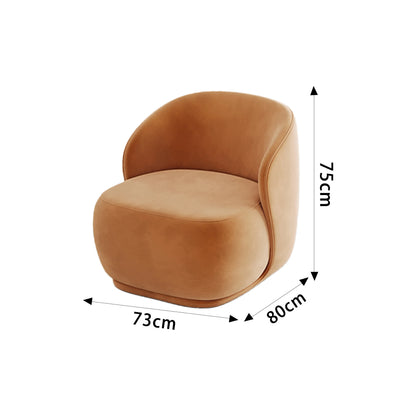 Nordic Cat-Scratch-Resistant Leather Living Room Sofa Modern Rest Area Reception Sofa Simple Curved Commercial Furniture FYSS