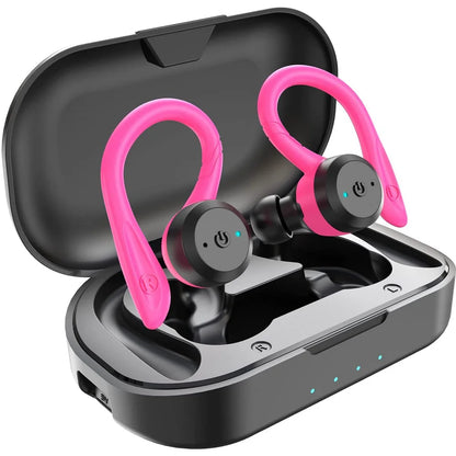 BE1032 NEW Bluetooth 9D HiFi Stereo Music Earphones TWS Wireless Waterproof Sports Headphones Noise Reduction Headset for iPhone