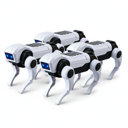 1/3/5Pcs Rc Robot Remote Control Mechanical Dog Toy Science Teaching Assembling Model Electric Set Toys Boys Kids New Year Gifts