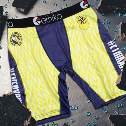 ETHIKA 1Pcs Men Underwear Boxers Breathable Mesh Crotch Man Underpants Plus Size Mens Panties L-3XL Printed Men's Boxers Briefs