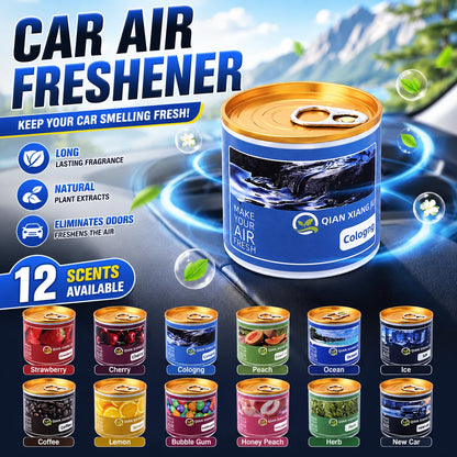 Car Air Freshener Bubble Gum Scent Organic Cans Odor Eliminator Long-Lasting Strong Fragrance Aromatherapy For Auto Home Closet