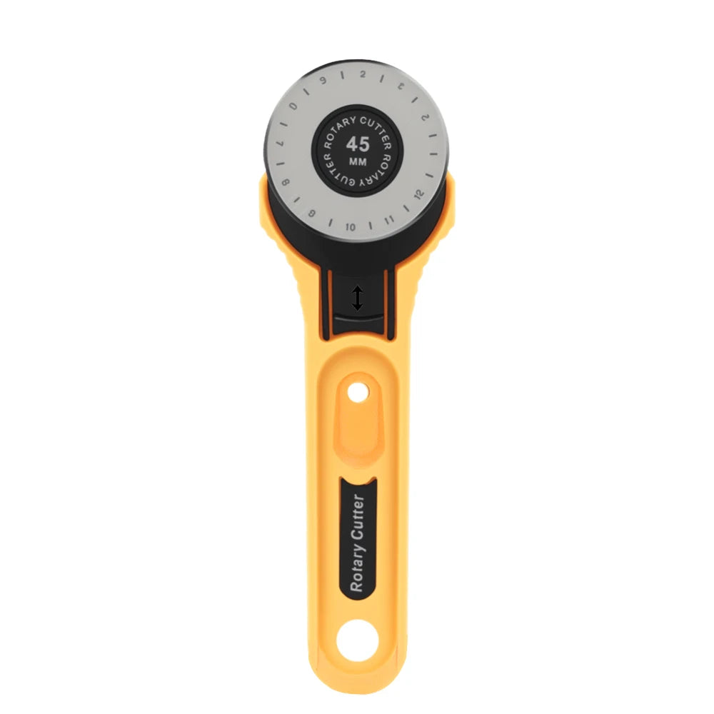 45mm Rotary Fabric Cutter Leather Craft Cutting Tool For DIY Fabric Patchworking Sewing Quilting Crafting Tools