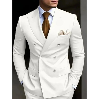 Luxury Fashion Light Suit Suit Men's Banquet Daily Casual Business suit men wedding suits for men