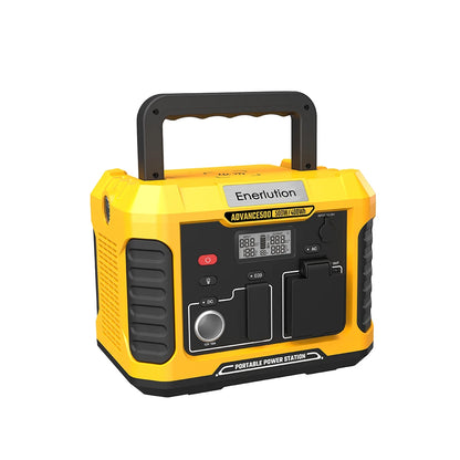 Enerlution Solar Portable Power Station Camping 500  300  800  1000 W Portable Power Stations Portable