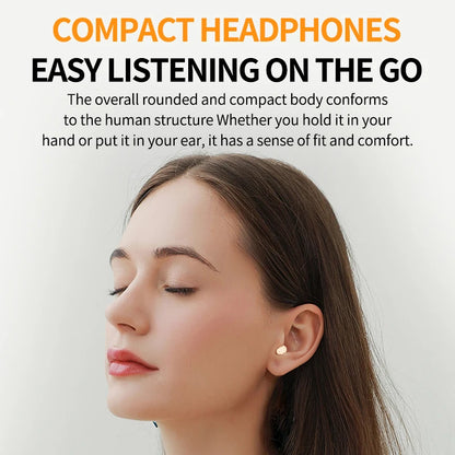 Wireless Bluetooth Earbuds Dual 2-in-1 In-ear for Sleep Running Sports Long Battery Life Couple Set