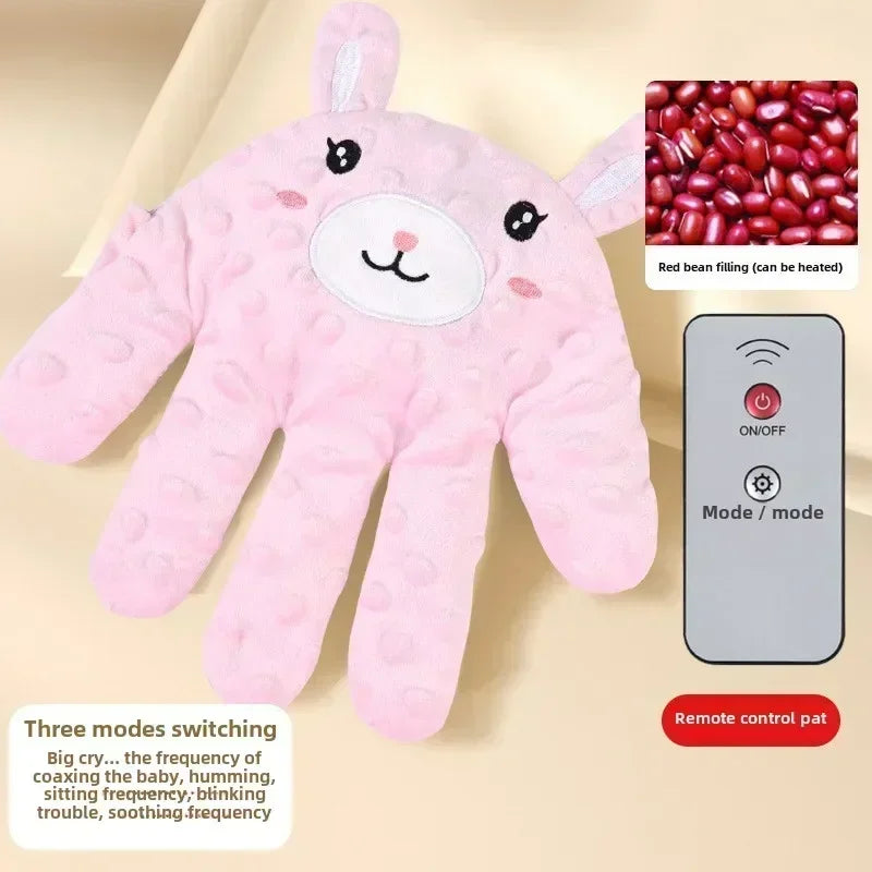 Baby Soothing Palm Sleep Pillow Newborn Heated Electric Remote Control Simulated Palm Slapping Sleep Pad Baby Care Accessories