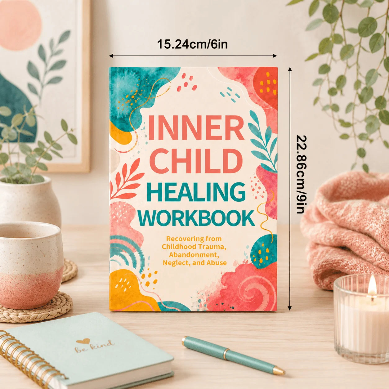Inner Child Healing Workbook, Guided Self-Help Journal for Childhood Trauma Recovery, Emotional Healing, Self-Reflection