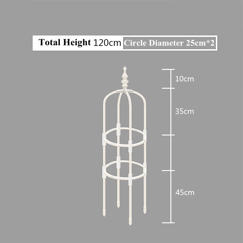 Plant Climbing Supporter Climbing Plant Support  Frame Outdoor Flower  Vines Pot Stand Garden Climbing Frame Indoor Floral Decor