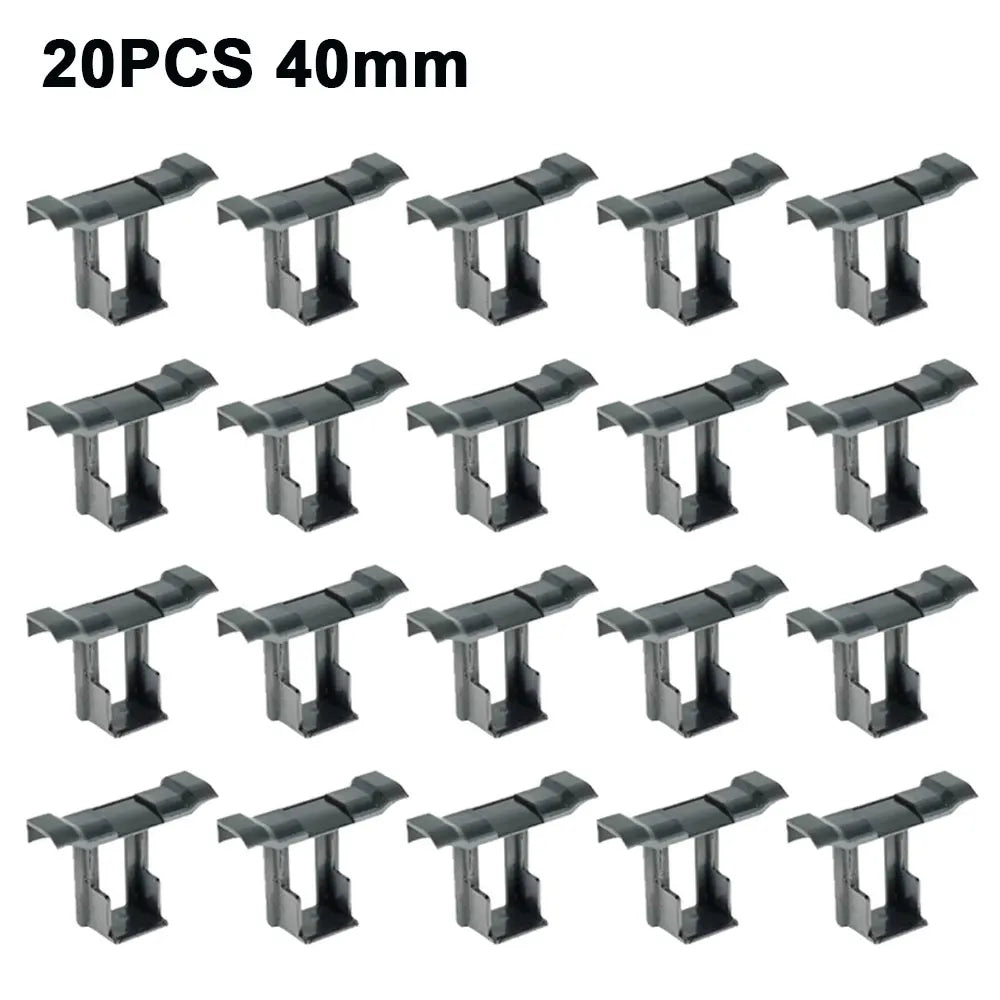 30/35/40mm Solar Panel Drainage Clips Solar Water Drain Diversion Clip Photovoltaic Mud Removal Clip For Cleaning Solar Panels