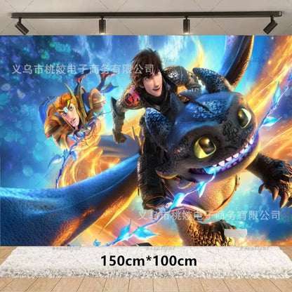 How To Foil Balloons Trained Yours Dragoned Latex Ballons Party Decoration Happy Birthday Banner Cake Topper Background Sticker
