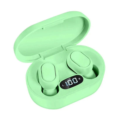 E7S TWS Earphones Bluetooth Headphones with 9D Stereo Hifi Wireless Bluetooth Earbuds with Spatial Audio Create Virtual Surround