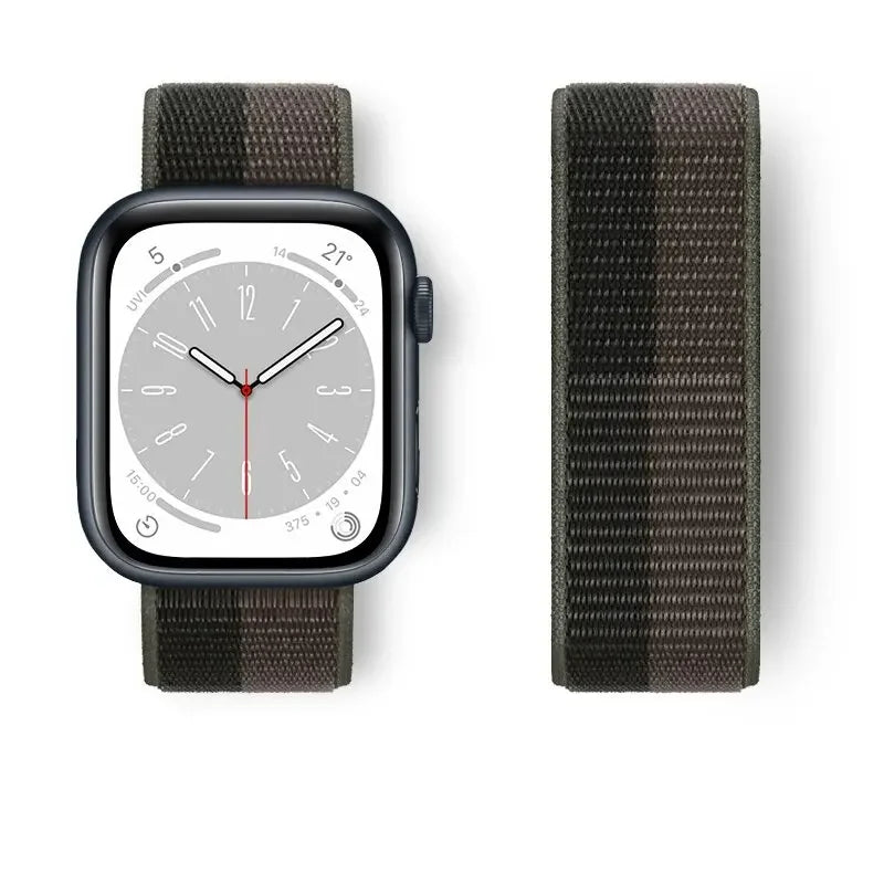 Nylon loop For Apple Watch Band Ultra-2 49mm 44mm 40mm 45mm 41mm Sport pride Bracelet iwatch Strap Series 9 8 se 7 6 5 4 3