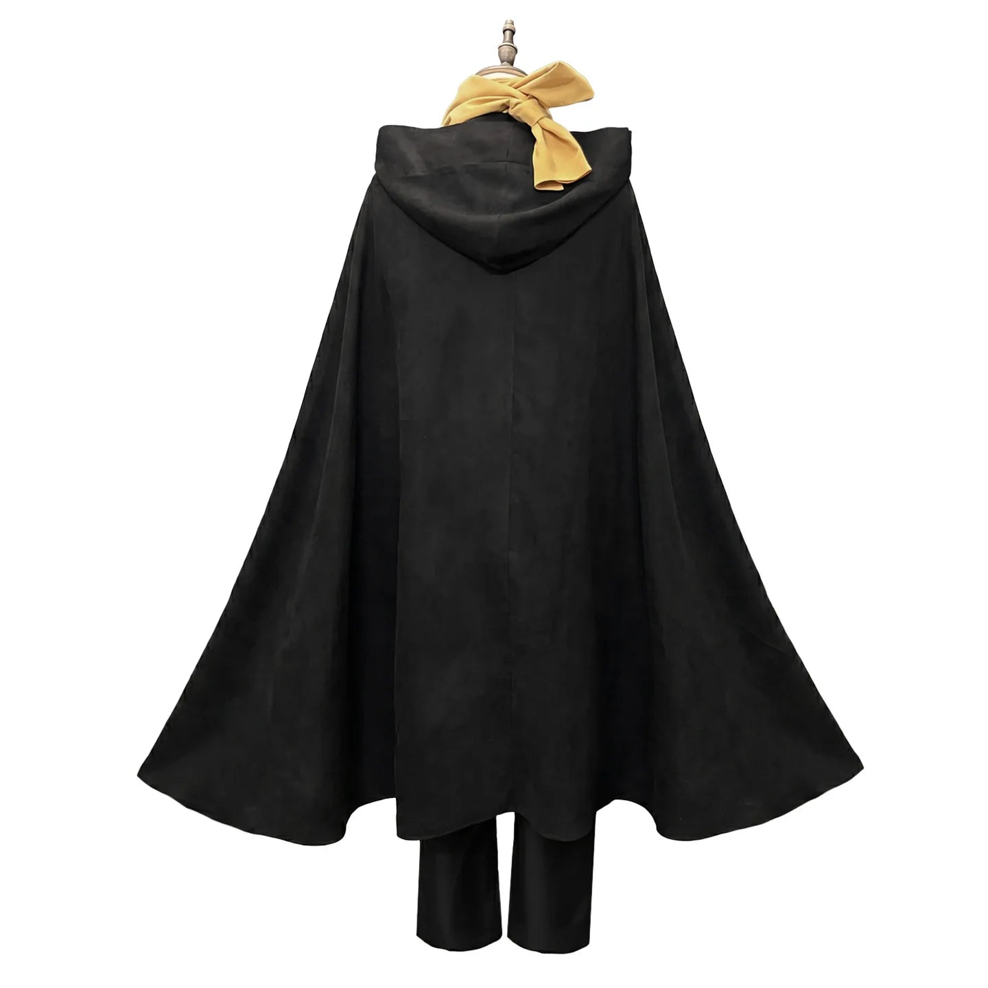 Natsuki Subaru Cosplay Costume Anime Re:Life in A Different World From Zero Black Cape Green Shirt Pants Set Christmas Halloween