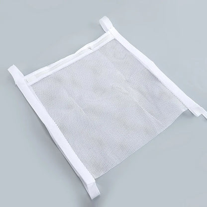 Reusable Sneaker Dryer & Washer Bag, Honeycomb Mesh with Zipper & Strap, Elastic Adjuster for Most Dryer Doors, Easy To Install