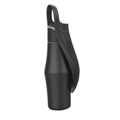 27oz Portable Pet Water Dispenser Dog Travel Bottle 2-in-1 Cat Puppy Drinking Fountain Outdoor Accessory