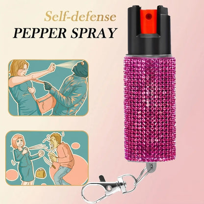 50ml Outdoor Animal Repellent Spray, Safety Lock, Bear and Dog Repellent Pepper Oil, Non-lethal Camping, Outdoor Hiking, Forest Animal Gear, Women's Outdoor Tools