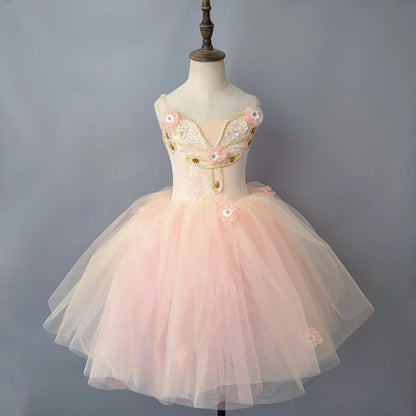 Ballet Performance Tutu Dress Girls Dance Wear Outfit Children Stage Clothing Fashion Ballet Dresses Princess Vestido Kids